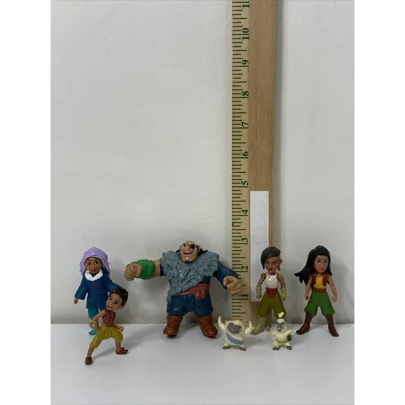 Hasbro Raya And The Last Dragon Kumandra Story Play Set Figures Cake Topper - Picture 5 of 5